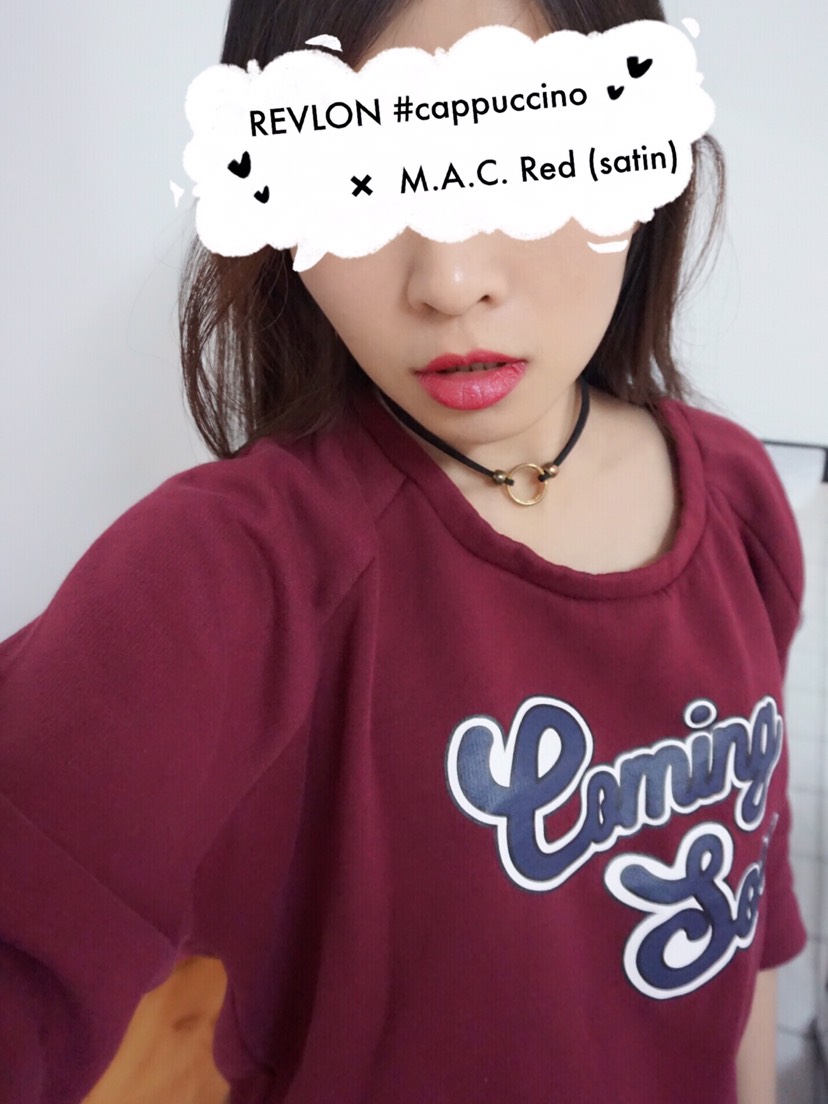發個口紅試色就跑🙈