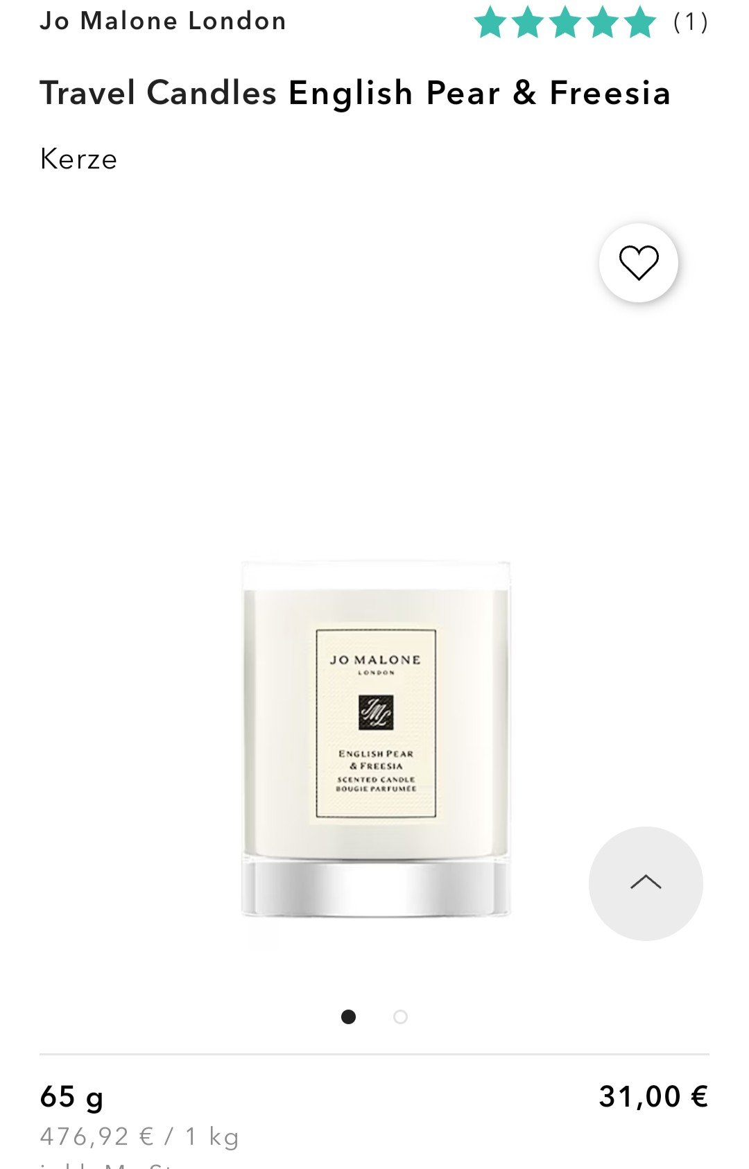 🇩🇪 Jo malone 任意单送一个蜡烛