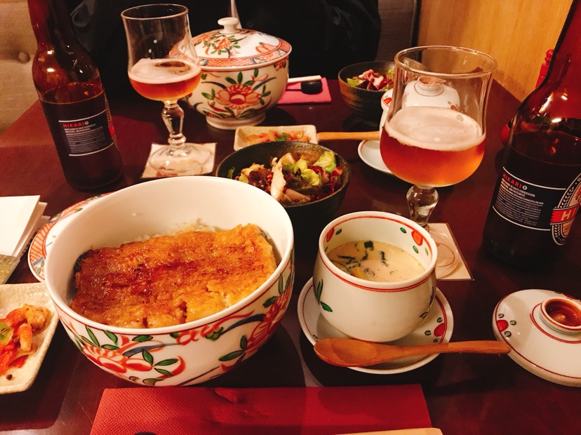 野田岩鳗鱼饭+抹茶冰淇淋