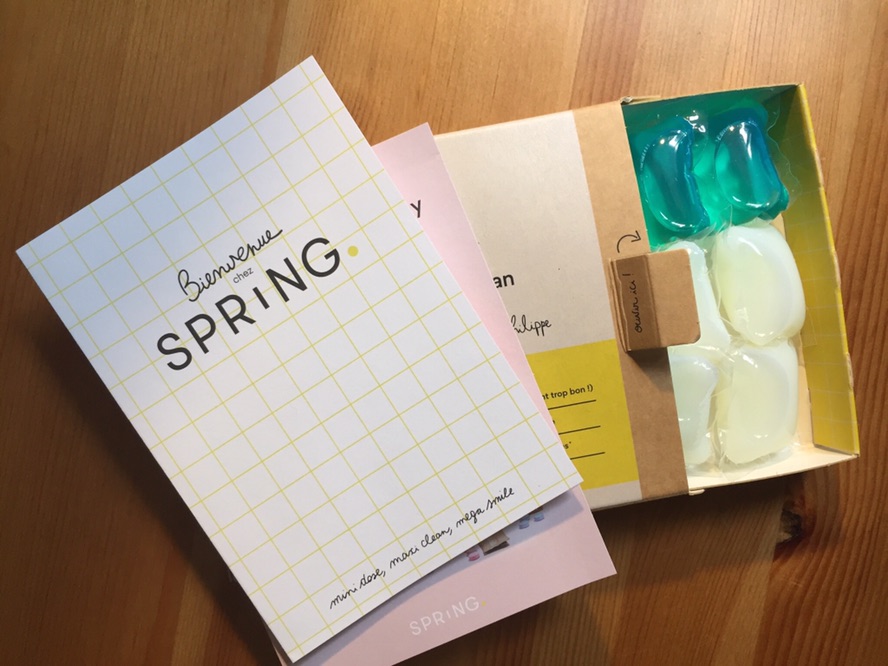 Spring洗衣液收到
