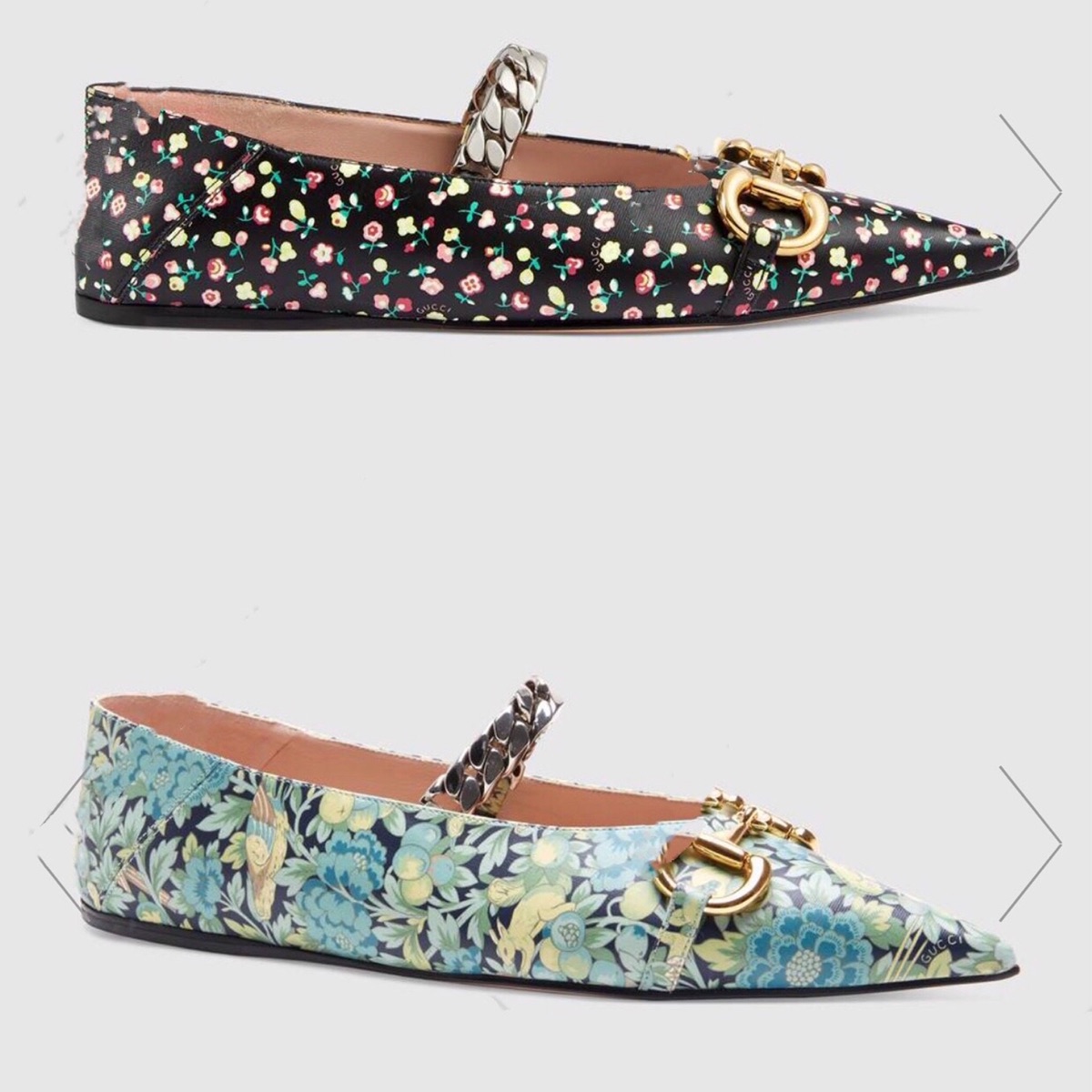 Gucci 平底鞋