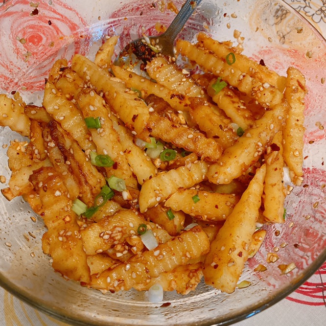 夏日街边摊之土豆条