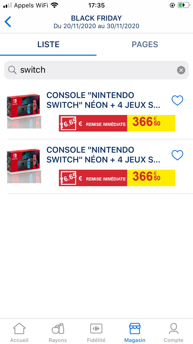 家乐福switch