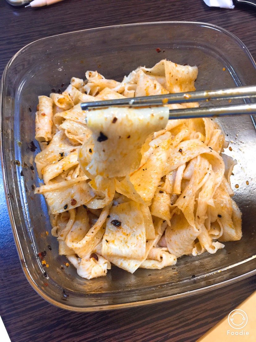 红油面皮啊