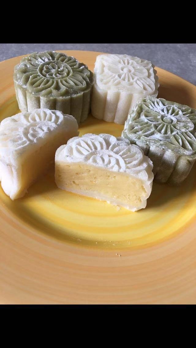 抹茶月饼🍃香蕉蛋糕🎂和猪肉脯