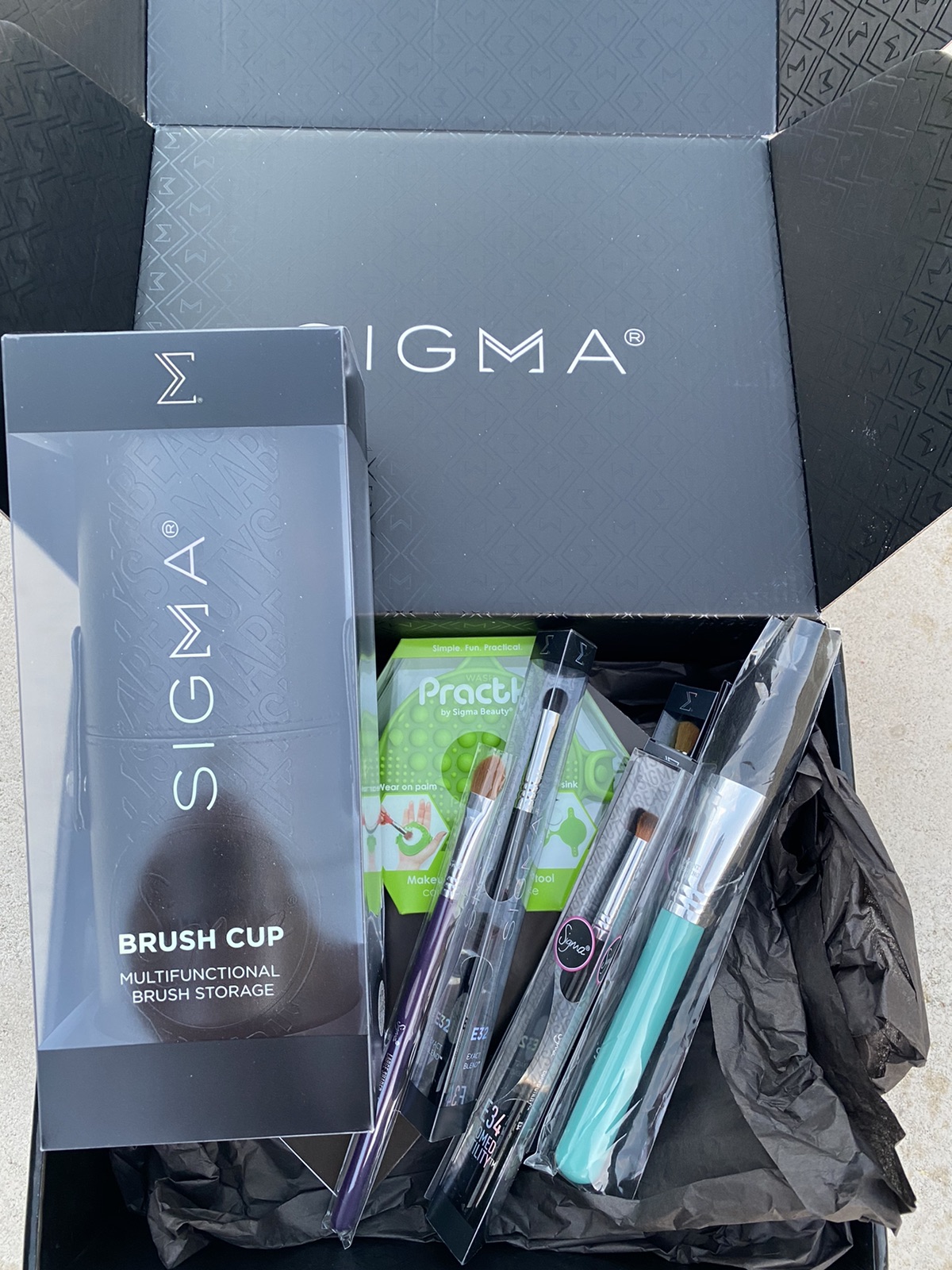 sigma 化妆刷开箱