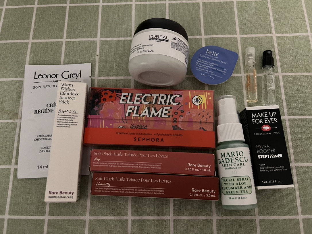 终于把丝芙兰金卡日下的单拿回来了 🛍️