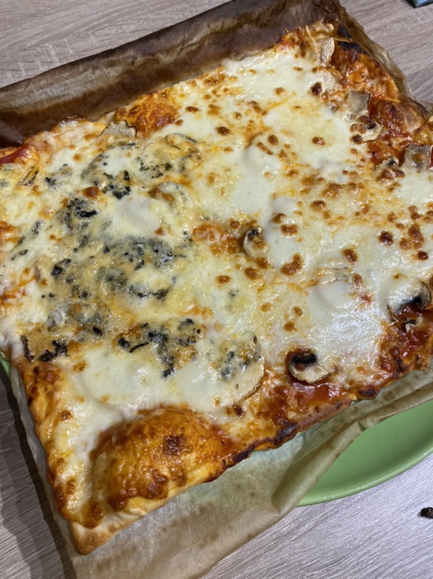 今天的pizza太成功了