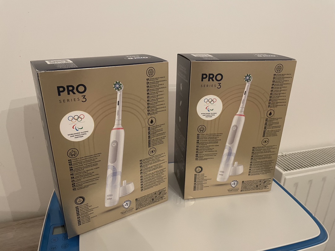 欧乐B牙刷 拿到了 ～😉