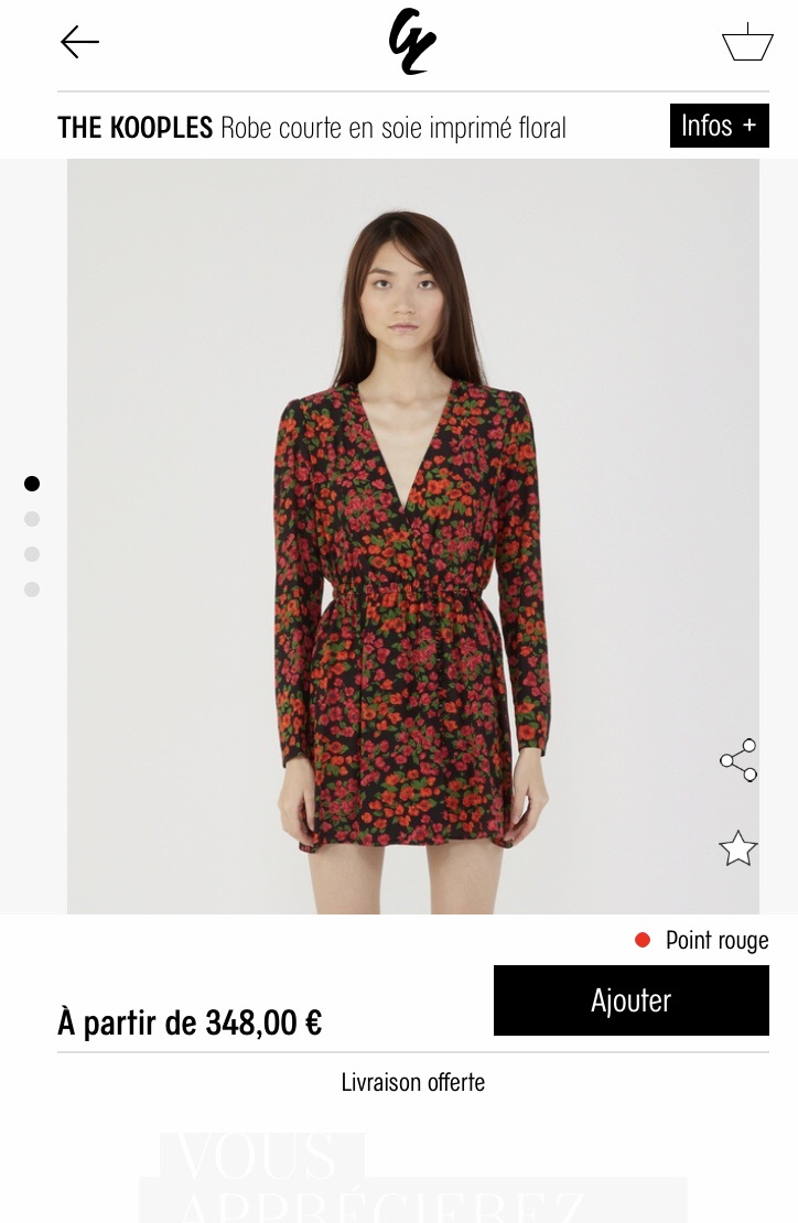 出全新the kooples 裙子