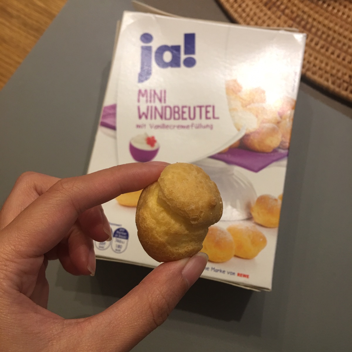 诚挚安利德国的小伙伴去Rewe买这个泡芙