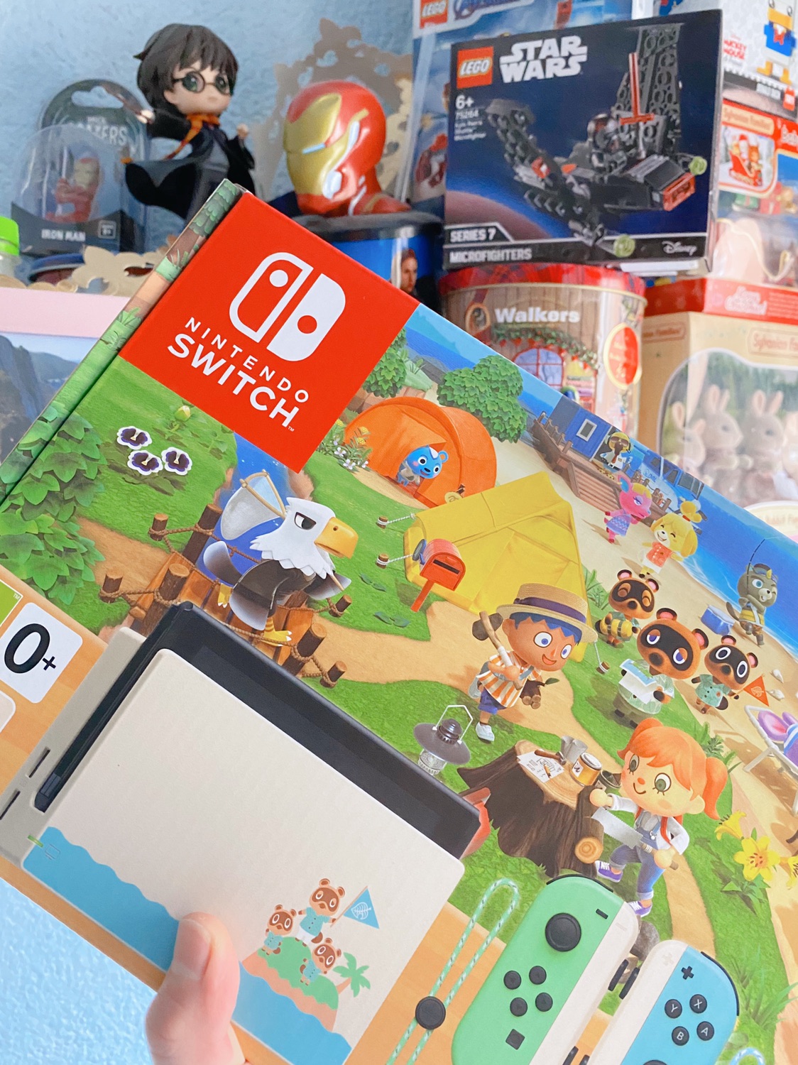 昨天蹲到原价动森限定Switch,今天又蹲到原价健身环😱