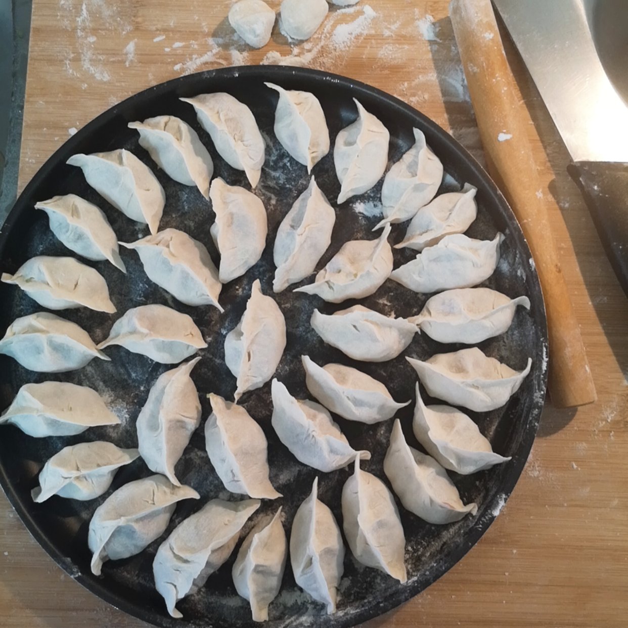 大年初一吃饺子啦