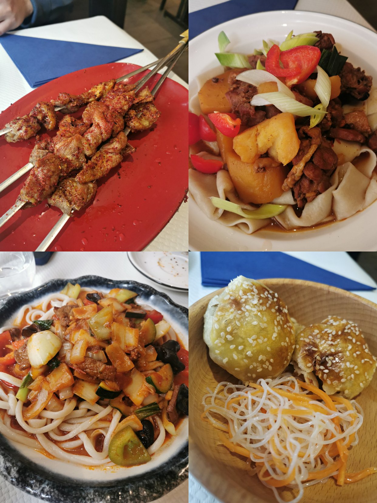 今天去吃了好吃的新疆菜➸木卡姆
