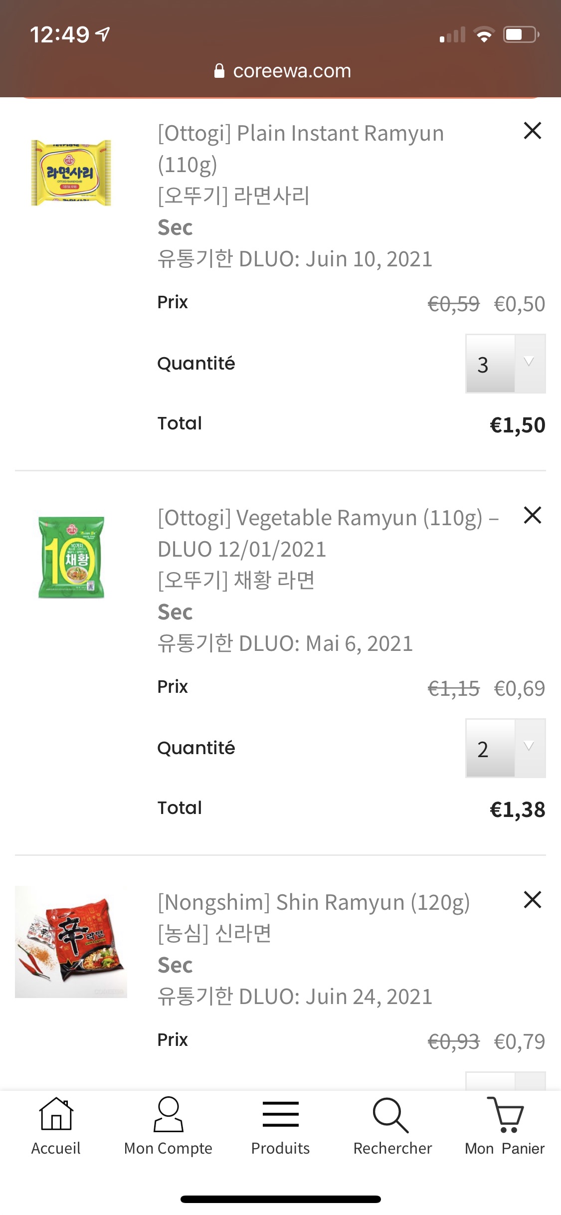 中奖coreewa的10欧代金券真香