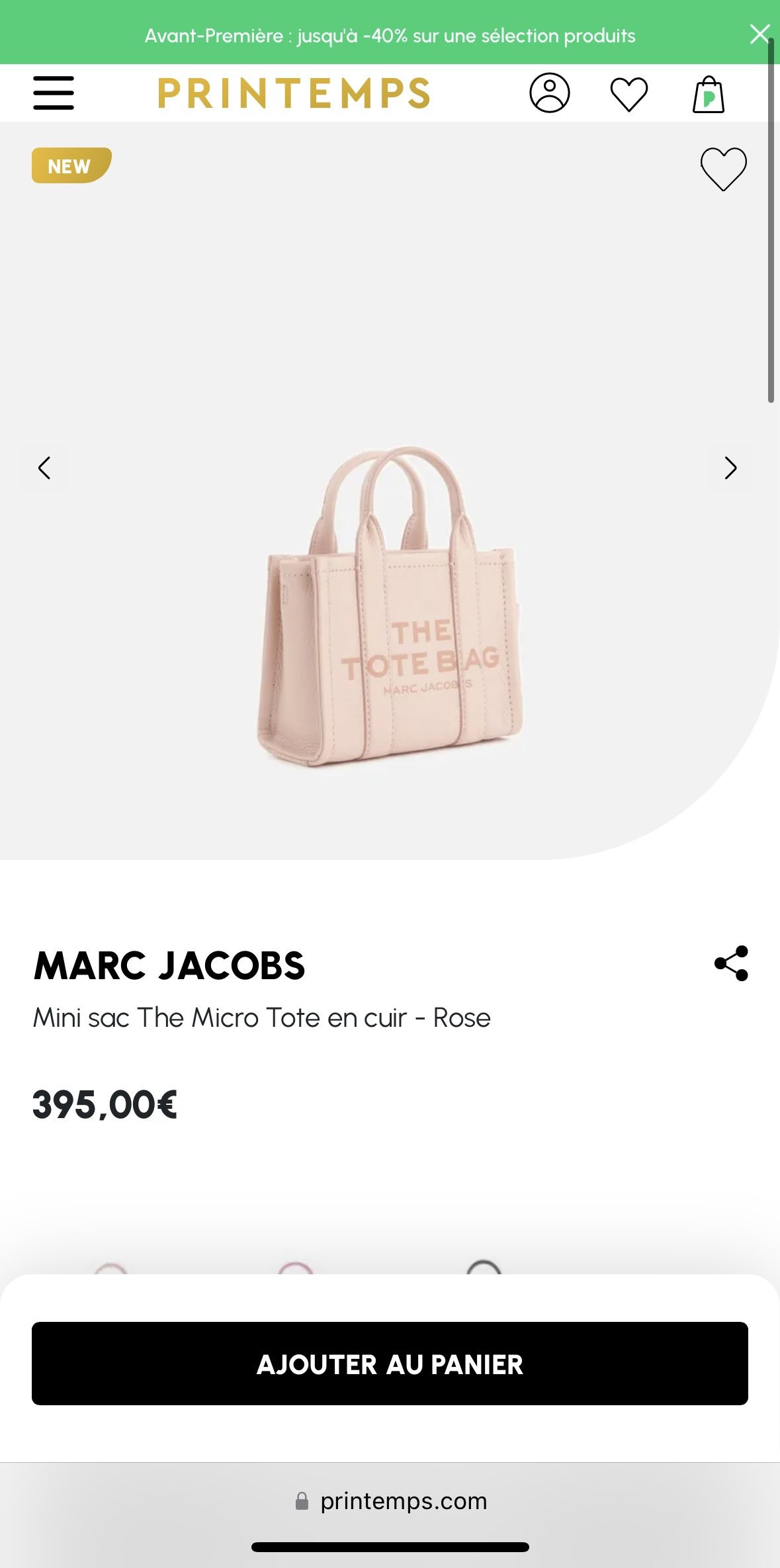 许愿Marc Jacobs包包