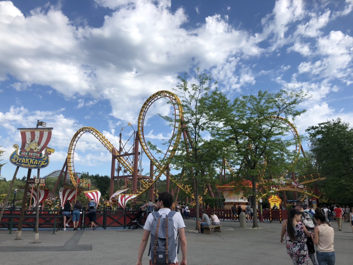 出一张parc asterix电子门票