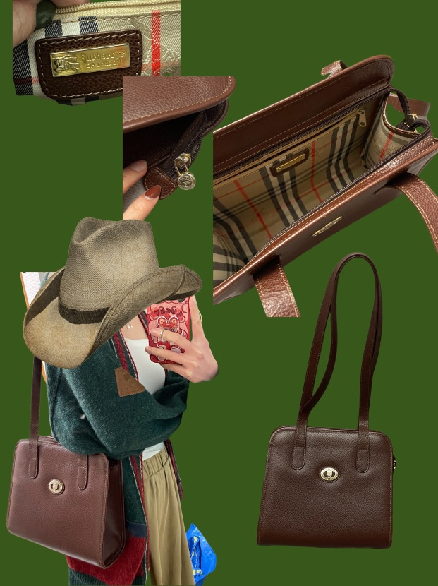 出一只Burberry中古包