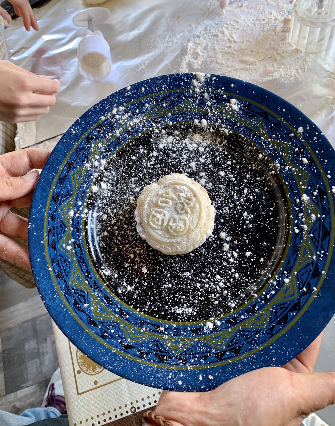 手工冰皮月饼