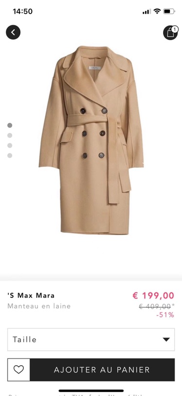打骨折的maxmara 