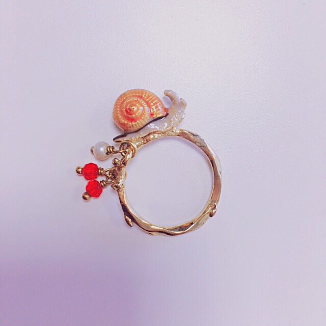 🐌蜗牛戒指
