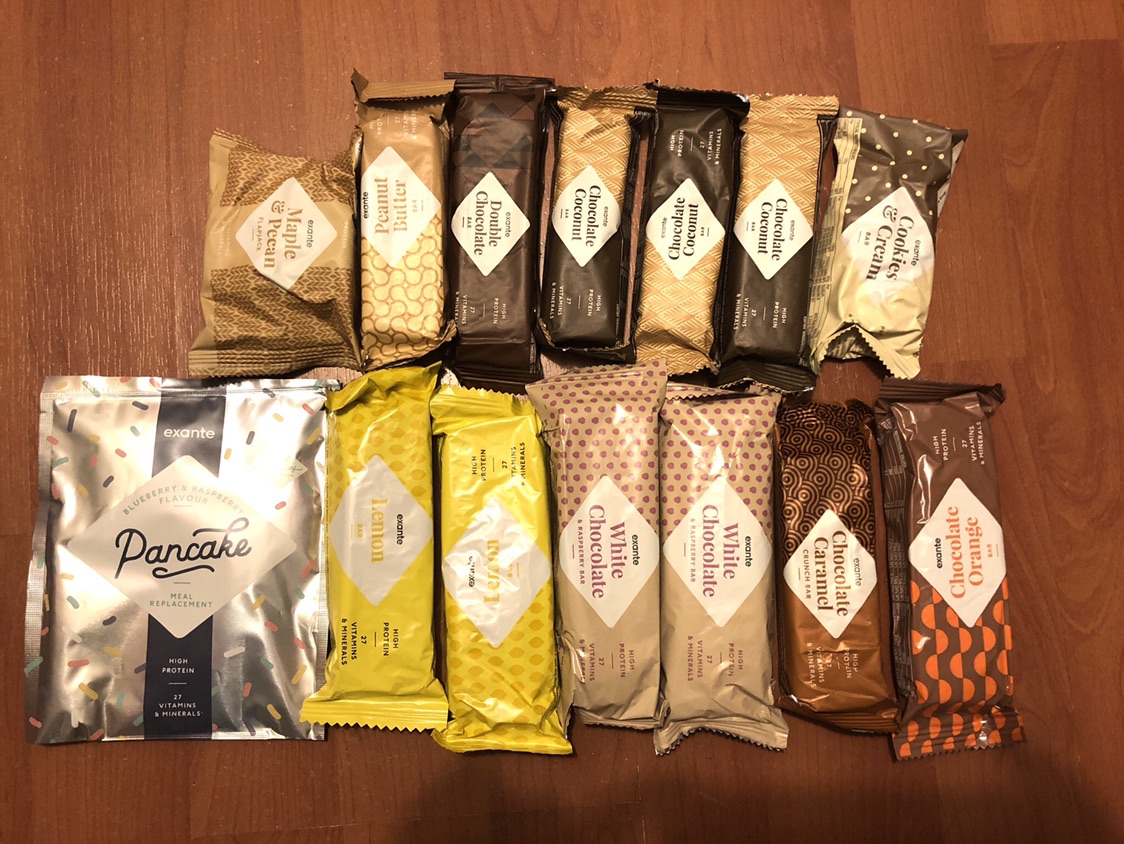 出exante代餐全部一起10欧