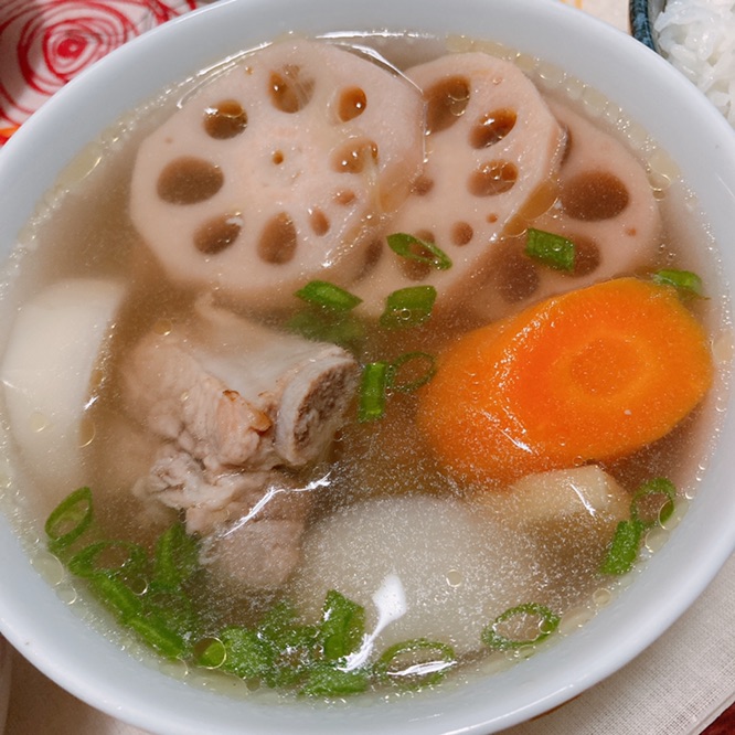 排骨汤！
