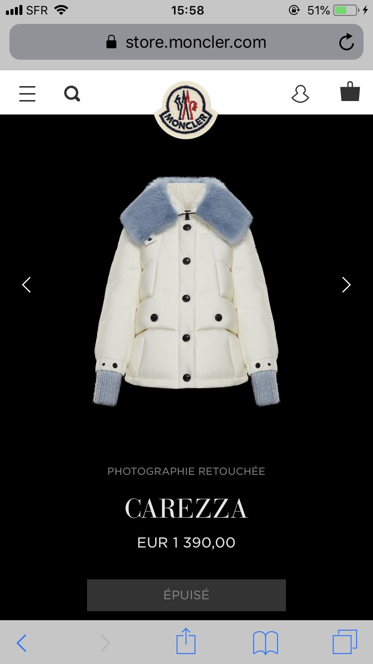 求购moncler