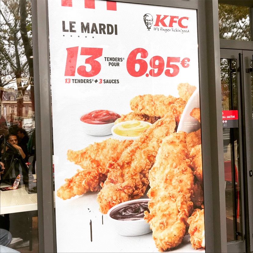 KFC周二特惠