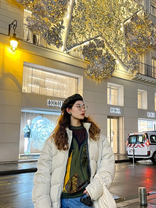 Saint honoré这边大牌的圣诞装饰都好美啊