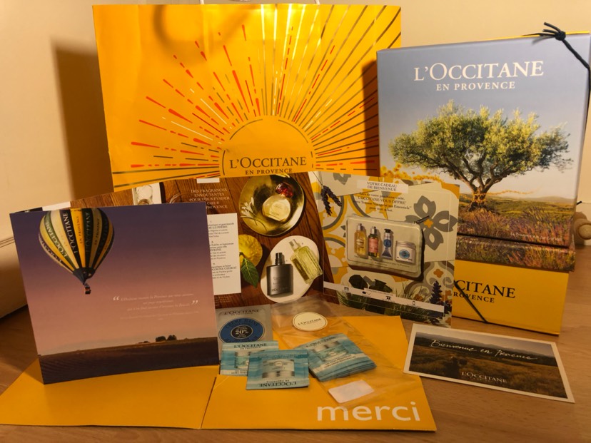 谢谢一分钱 在 L’Occitane 买的 手油终于到了