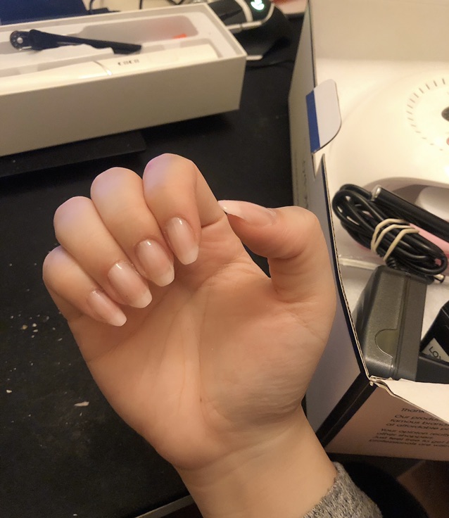 第一次尝试延长甲
