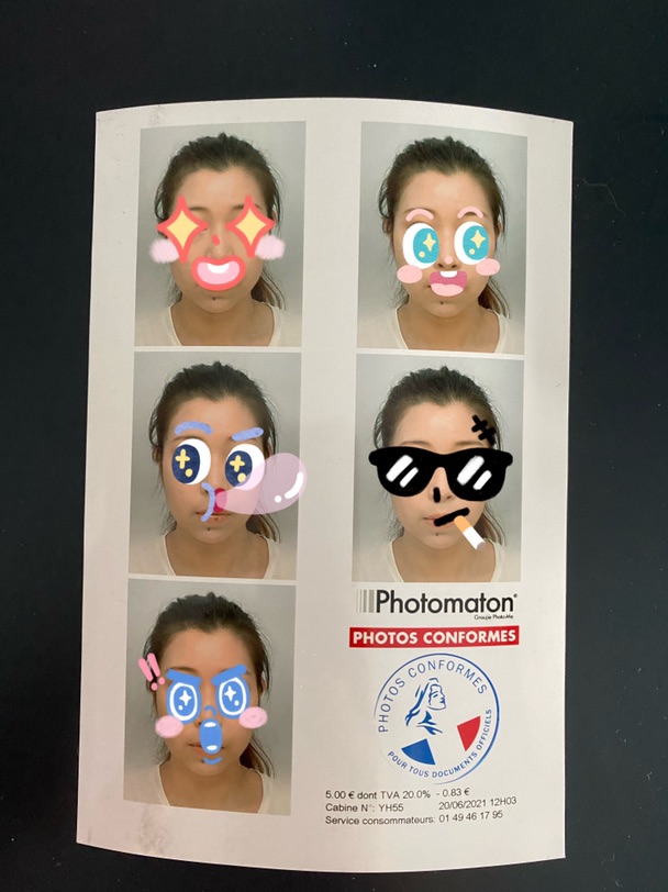 什么!photomaton居然不收银行卡!🦧🙀
