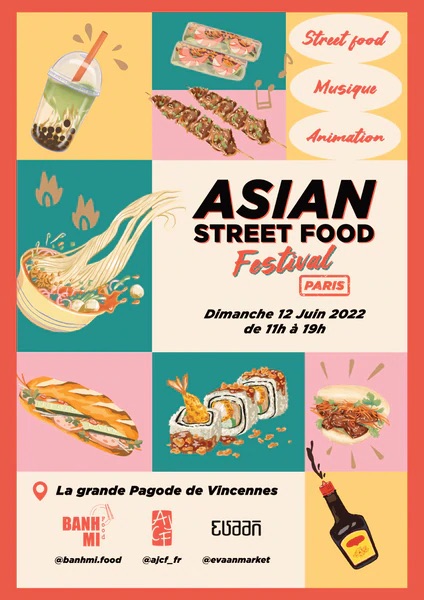 巴黎亚洲美食节🍱🍣🍲🥟🍜