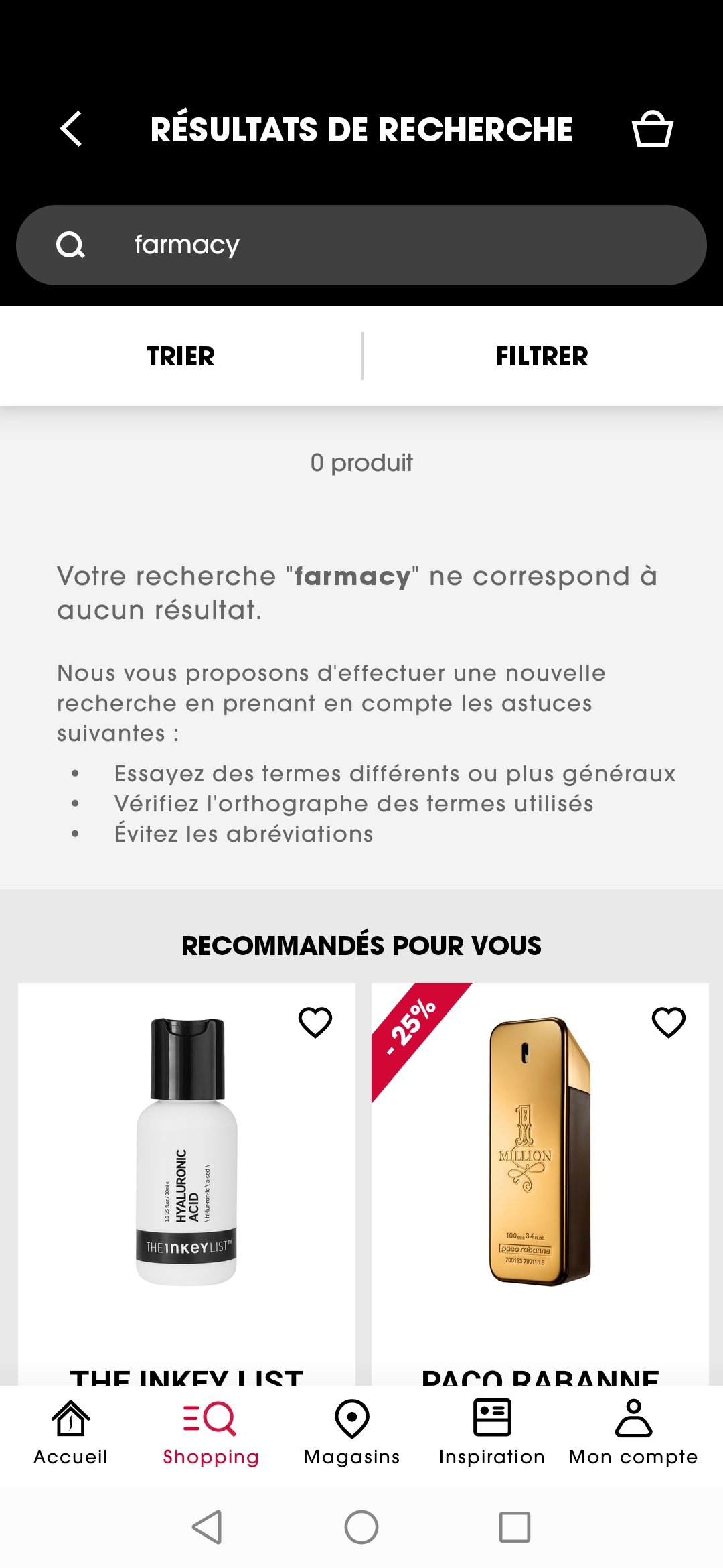 丝芙兰下架farmacy了吗?