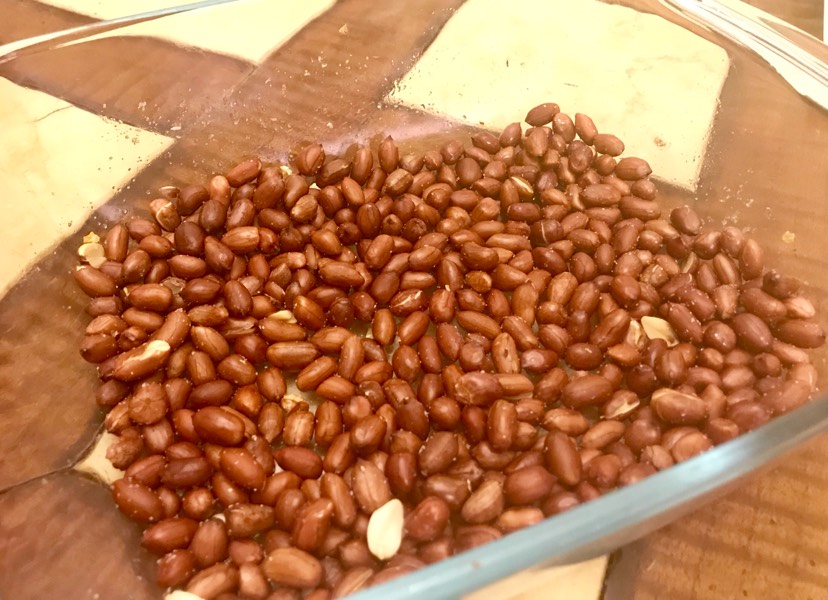烤箱版油炸花生米
