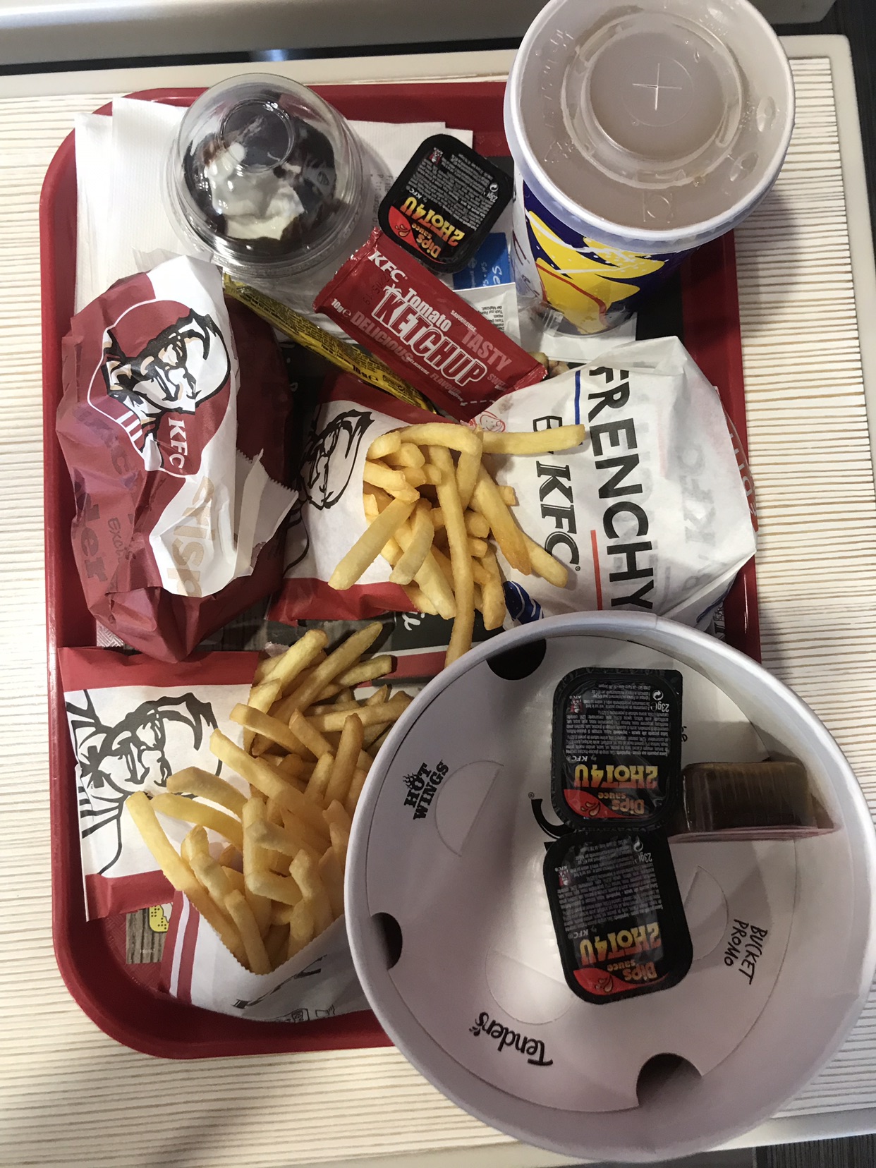 周二KFC bucket怎么改了