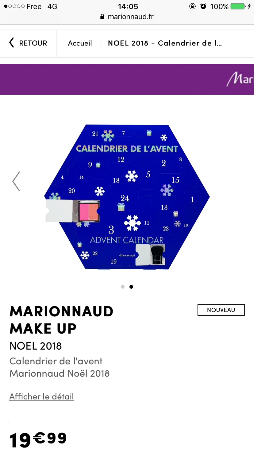 求问Marionnaud的圣诞礼盒信息