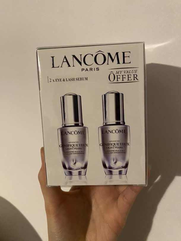 出兰蔻大眼精华20ml×2套盒，折扣囤多了