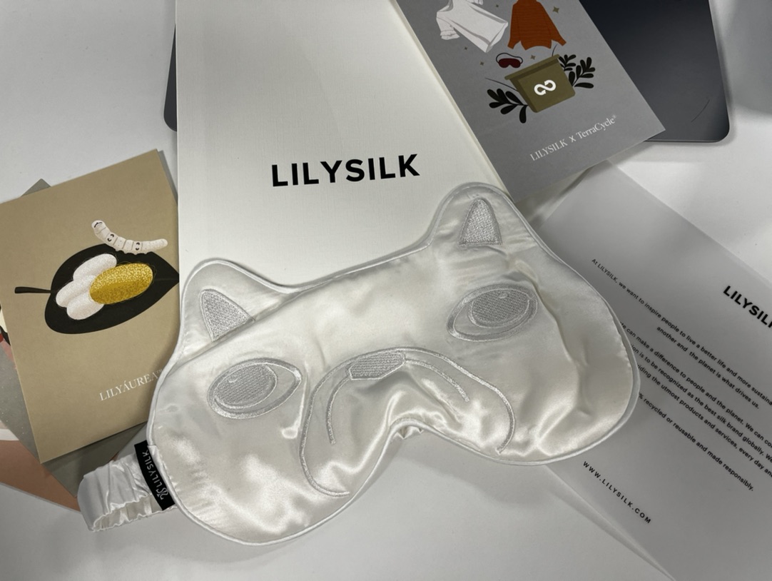 LilySilk的狗头眼罩入手!清凉一夏吧~