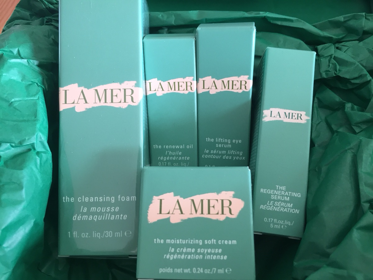 收到La mer羊毛啦！太开心啦！