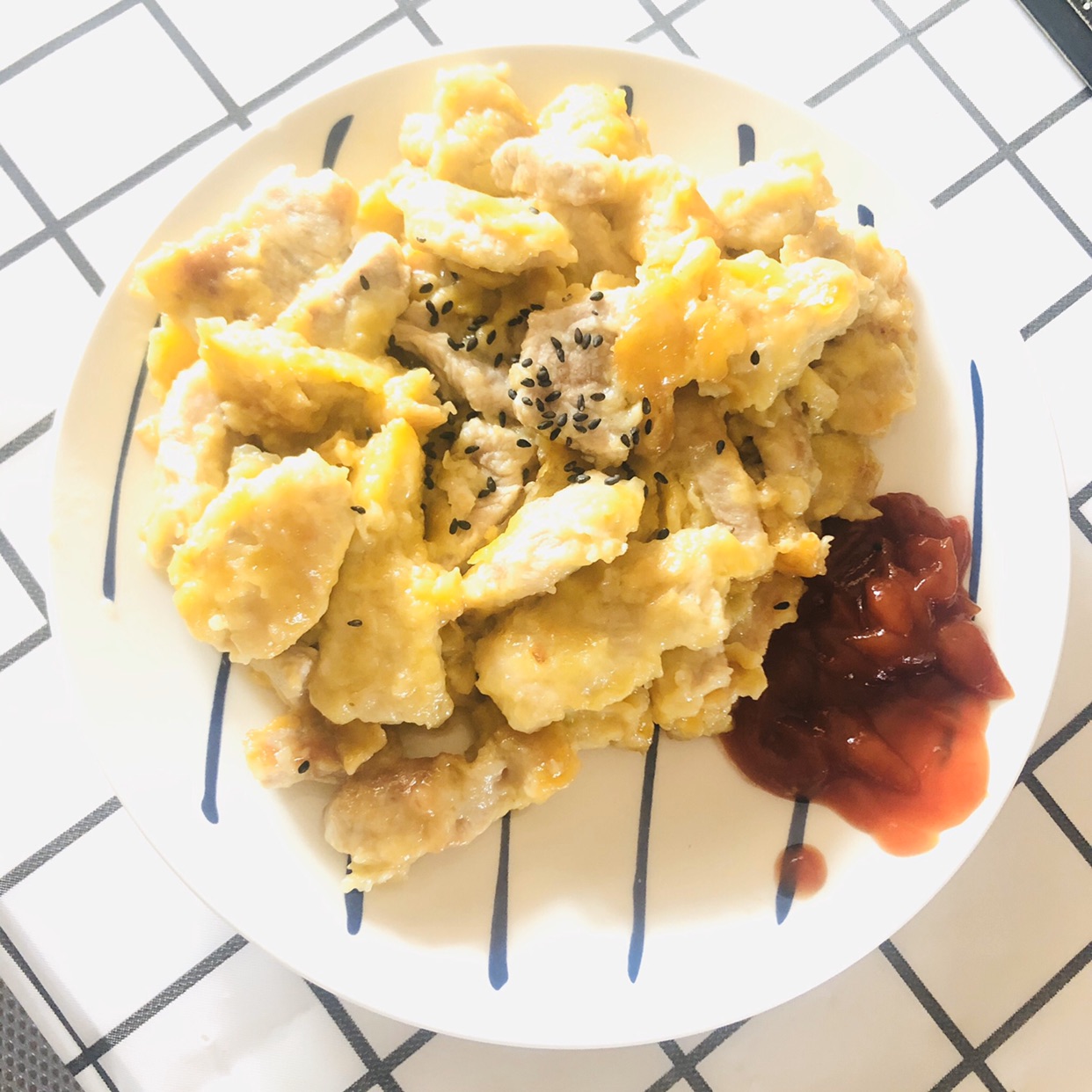 简简单单煎里脊