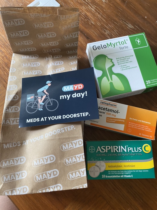 德国居然也有1小时送药上门了！