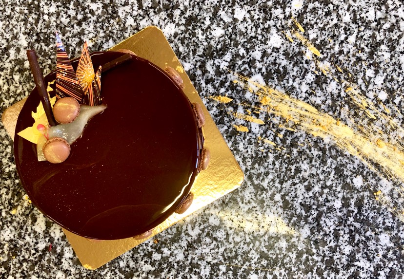 Entremet au chocolat