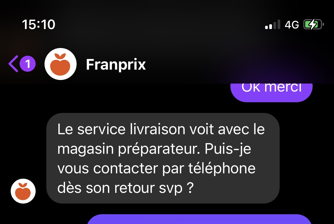 分享Franprix 在线客服