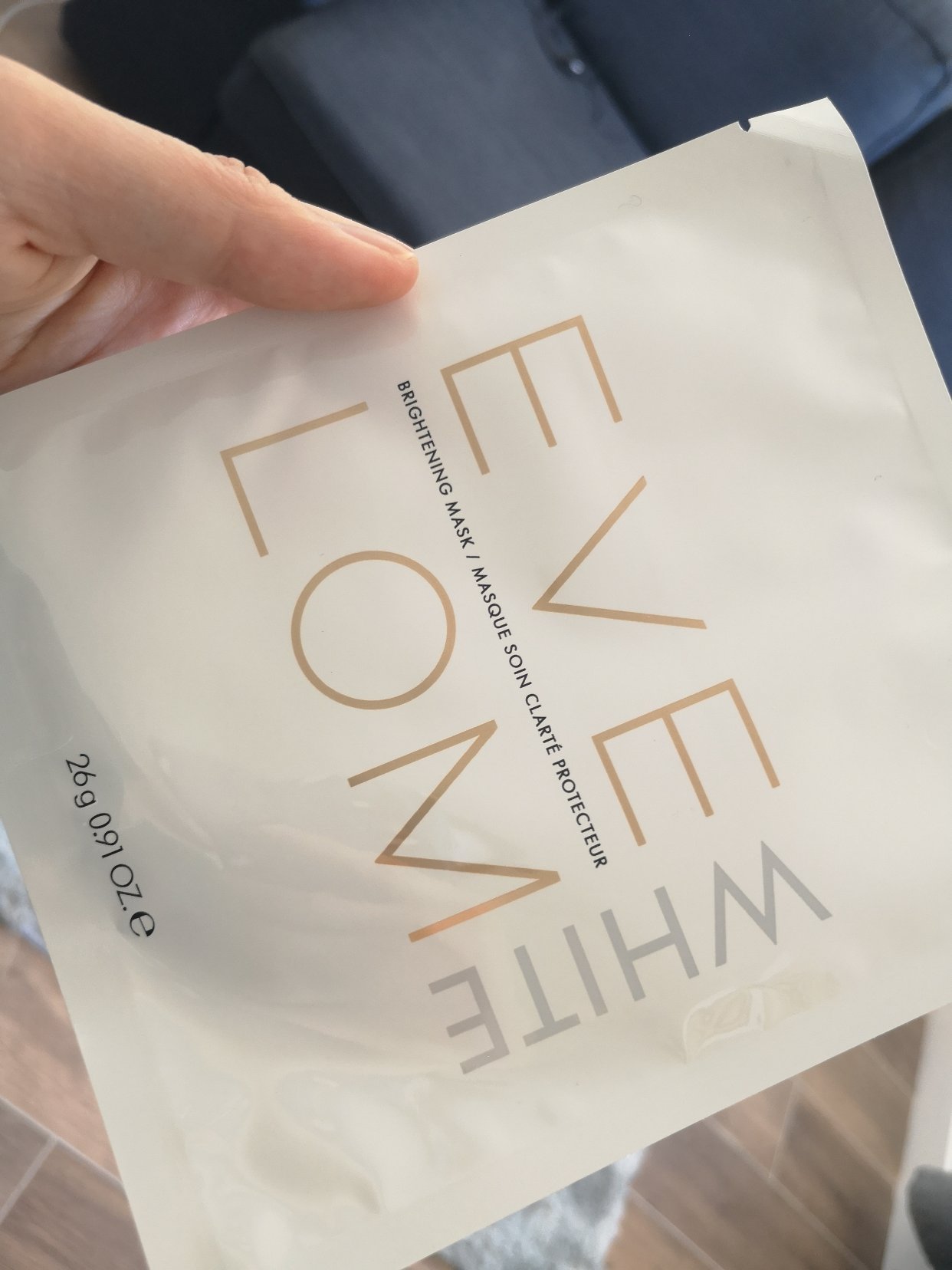 eve lom美白贴片面膜