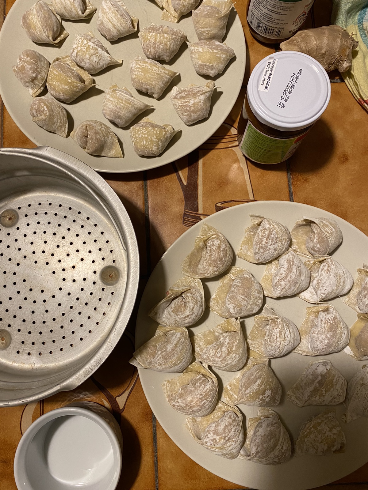 昨日做滴馄饨