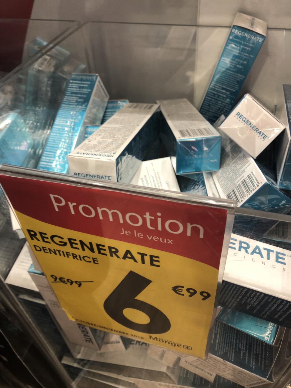 Regenerate 牙膏中的爱马仕比官网7折还便宜!
