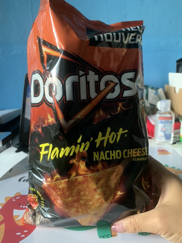 超级辣的薯片