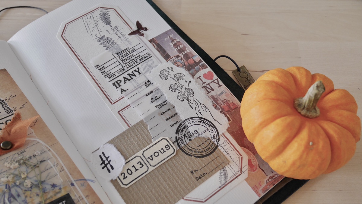 Scrapbook 隔离在家，每天拼拼剪剪贴贴